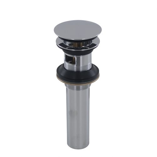 slotted clicker drain with tail piece