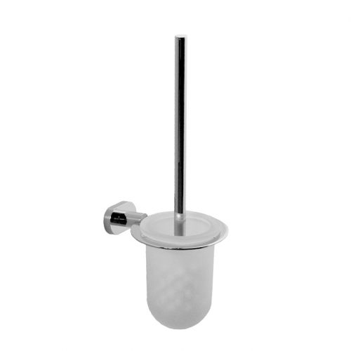 Wall mounted brush holder