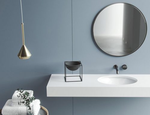 Sustainable washbasins: equip your bathroom with Krion Shell